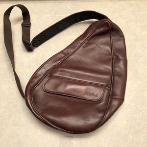 LL Bean Leather Sling Bag